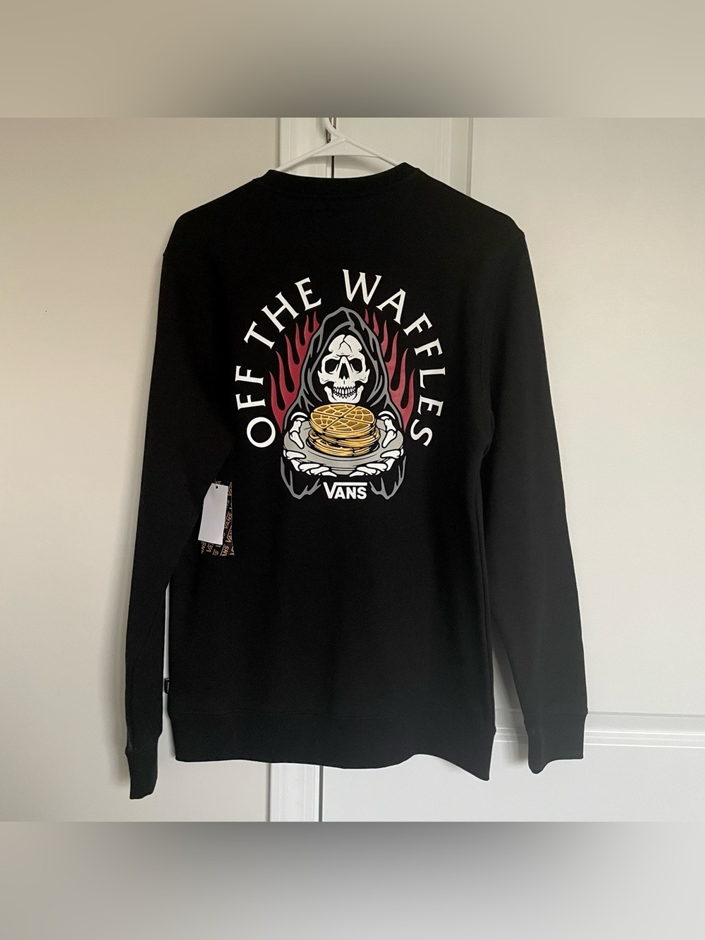 VANS Men’s “Off the Waffles” Reaper Pullover Sweatshirt
